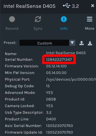 Realsense Viewer