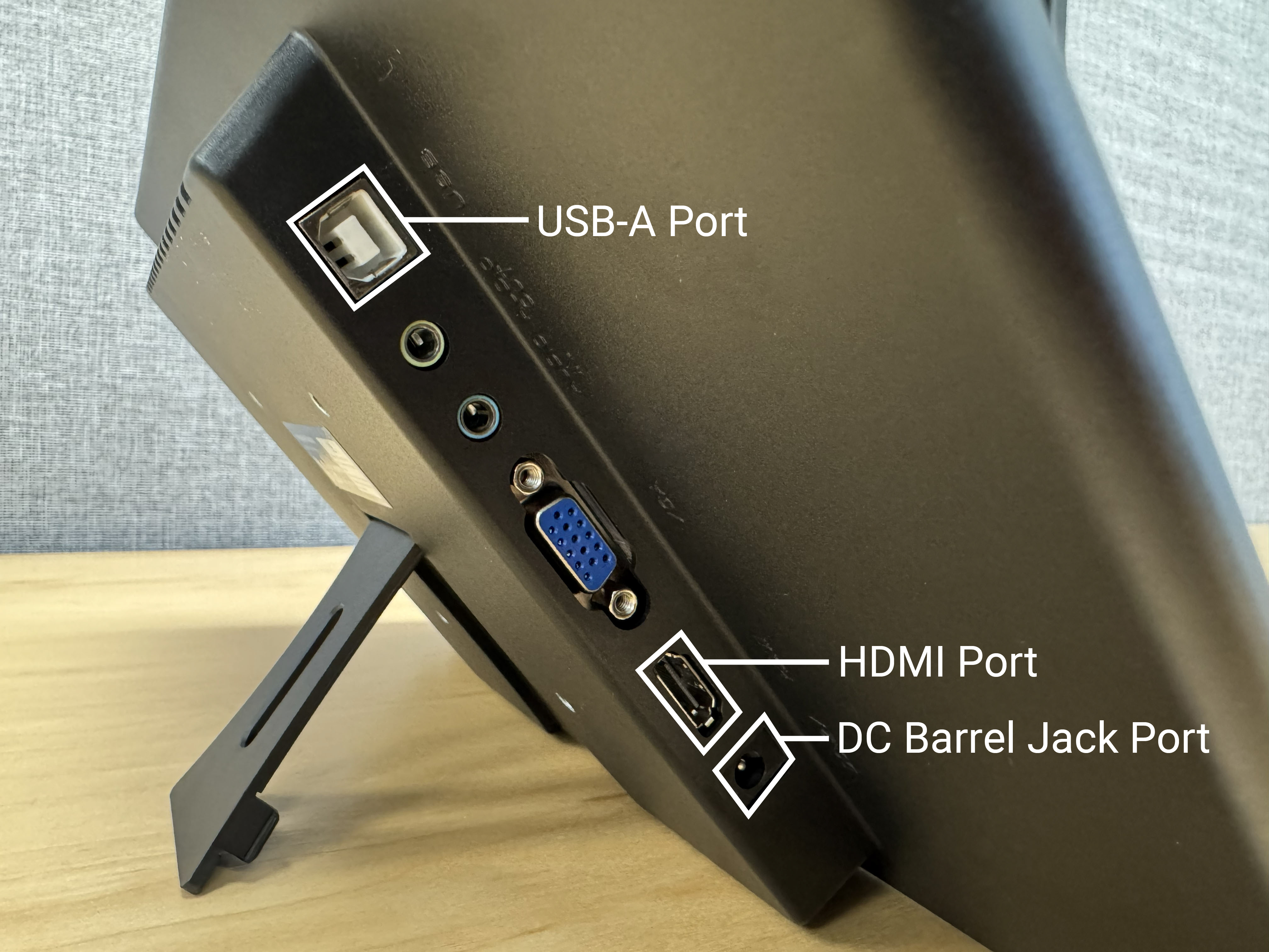 Connection Diagram showing cable connections